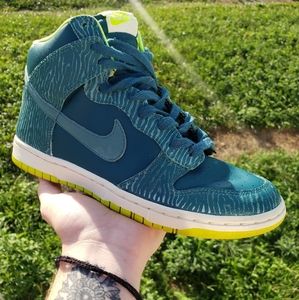 Nike Dark Sea/Mineral Teal Dunk High, Sz 8.5w
